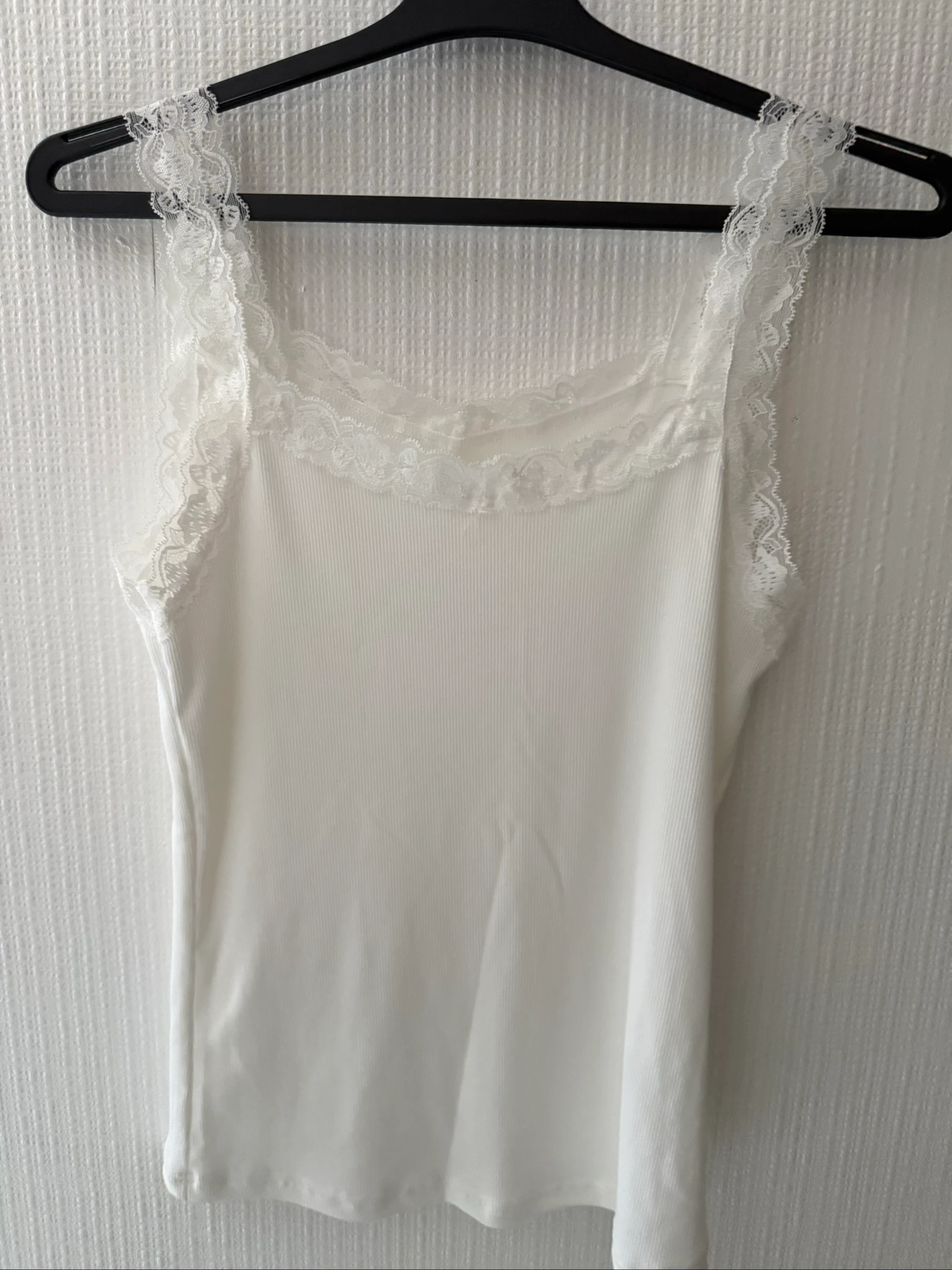 Witte Kanttop – Maat S – Zeer goede staat – photo 5